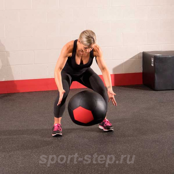 Тренировочный мяч мягкий Wall Ball 3,6 кг (8lb) Body-Solid BSTSMB8