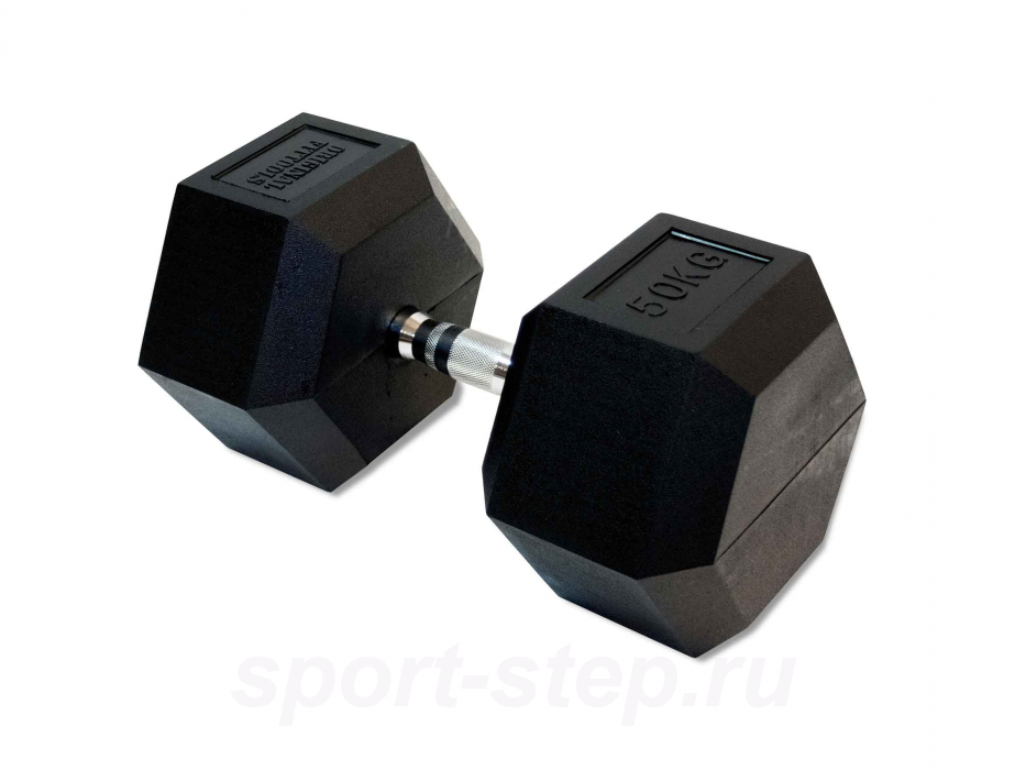 Гантель 50 кг гексагональная OFT FT-HEX-50