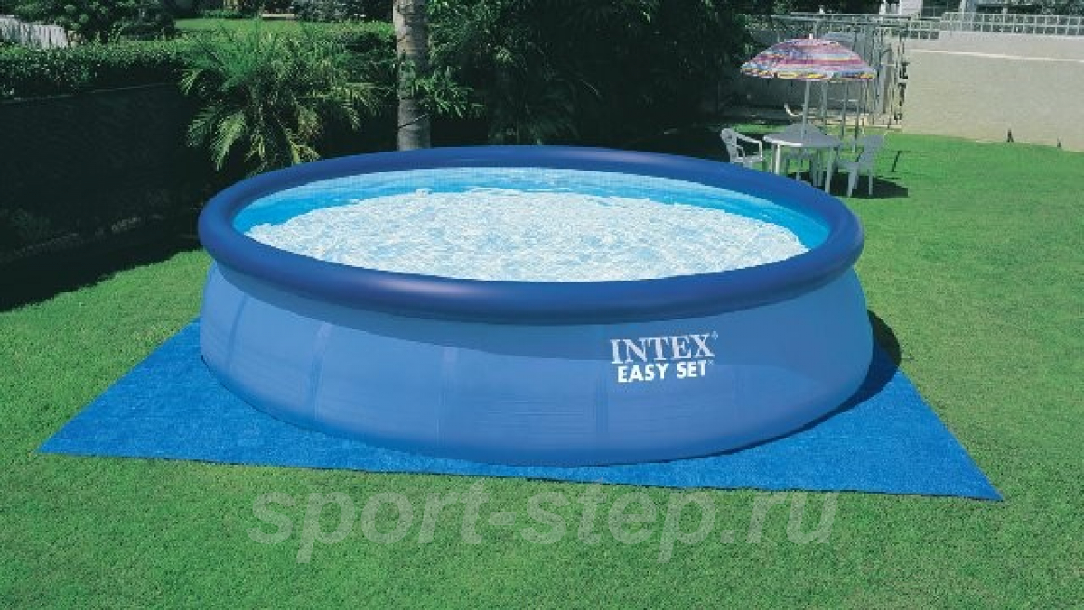 Надувной бассейн Intex 28176 Easy Set Pool (549 х 122 см) + аксессуары