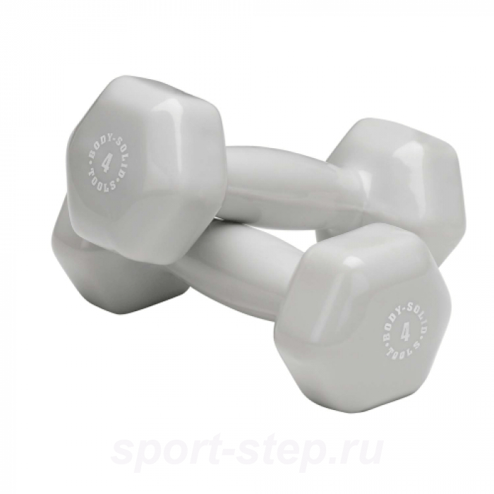 Гантель в виниловой оболочке 4LB / 1.8 кг Body Solid BSTVD4