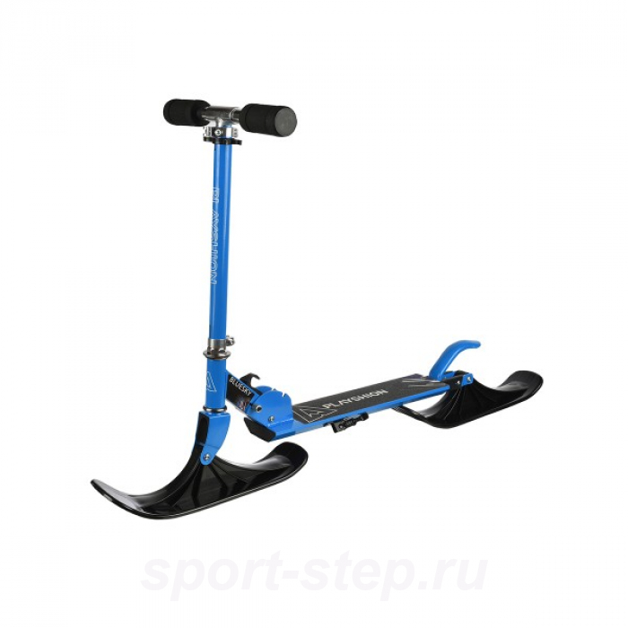 Снегокат самокат 2в1 BLUESKY-SNW Playshion, синий