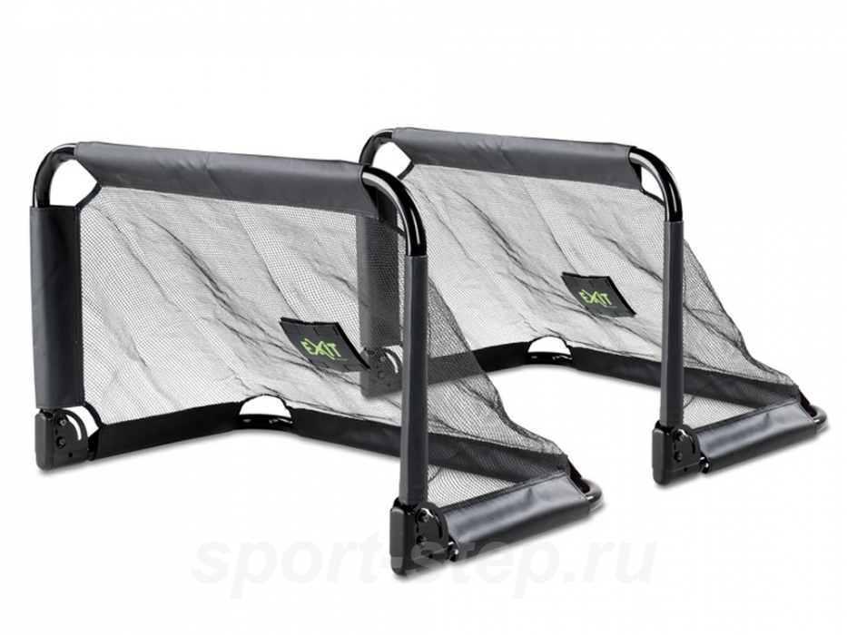 Детские футбольно-хоккейные ворота для дома и дачи EXIT ПИКО 90х60х60 см, cклaдные, 2 шт в комплекте