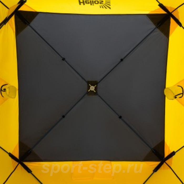 Палатка зимняя Куб EXTREME 1,5 х 1,5 Helios V2.0 (широкий вход) ТОНАР