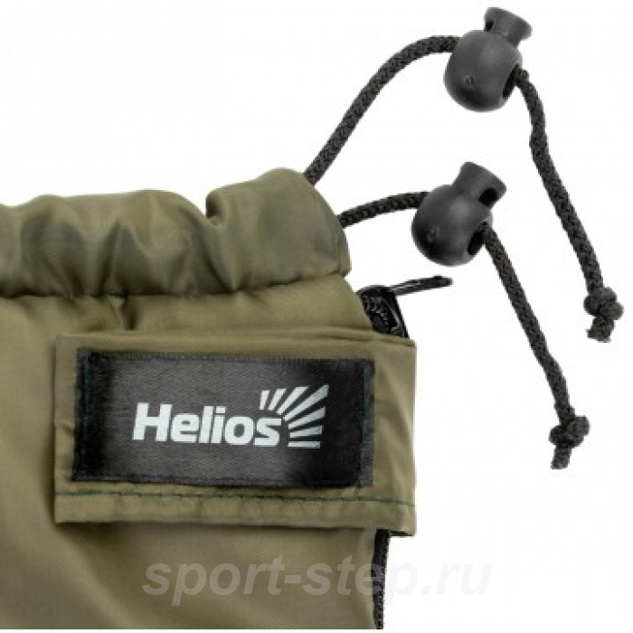 Спальный мешок БАТЫР XXL СОШ-3 (220*90) зелёный (холлофайбер) Helios