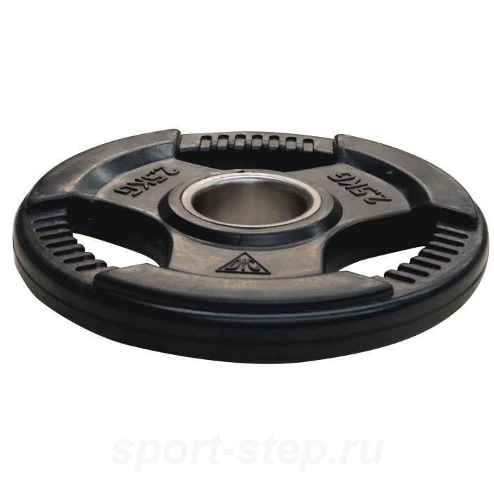 Диск обрезиненный DFC, чёрный, 51 мм, 2,5кг WP015-51-2.5