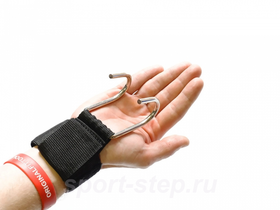 Ремни на запястье с крюками (пара) Fitness Tools FT-PROGRIPS