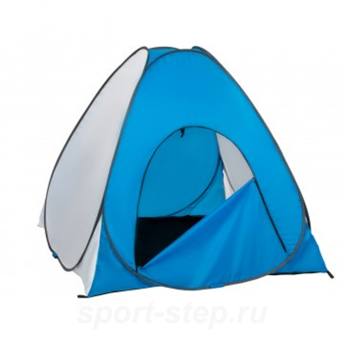 Палатка зимняя автомат 1,5*1,5 бело-голубая дно на молнии (PR-D-TNC-038-1.5) Premier Fishing
