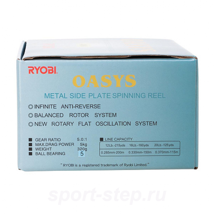 Катушка Oasys 4000 Ryobi