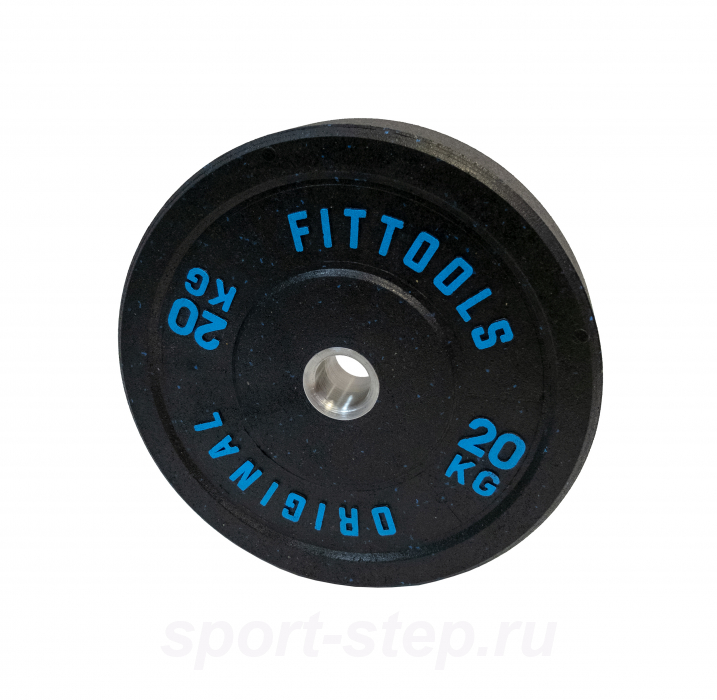 Диск бамперный 20 кг Original FitTools FT-RPI-20