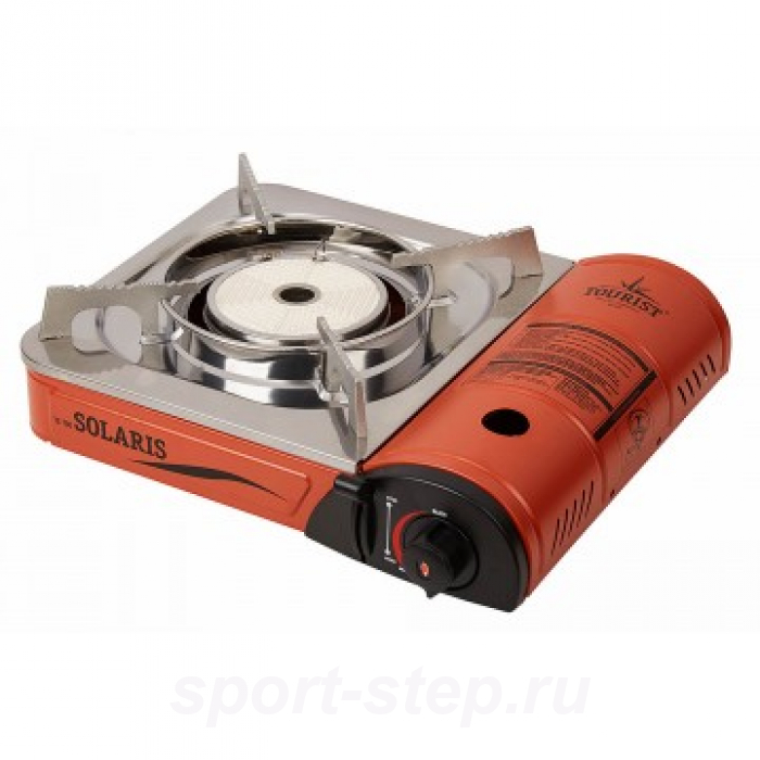 Плита газовая портативная SOLARIS в кейсе керамическая (TS-700)