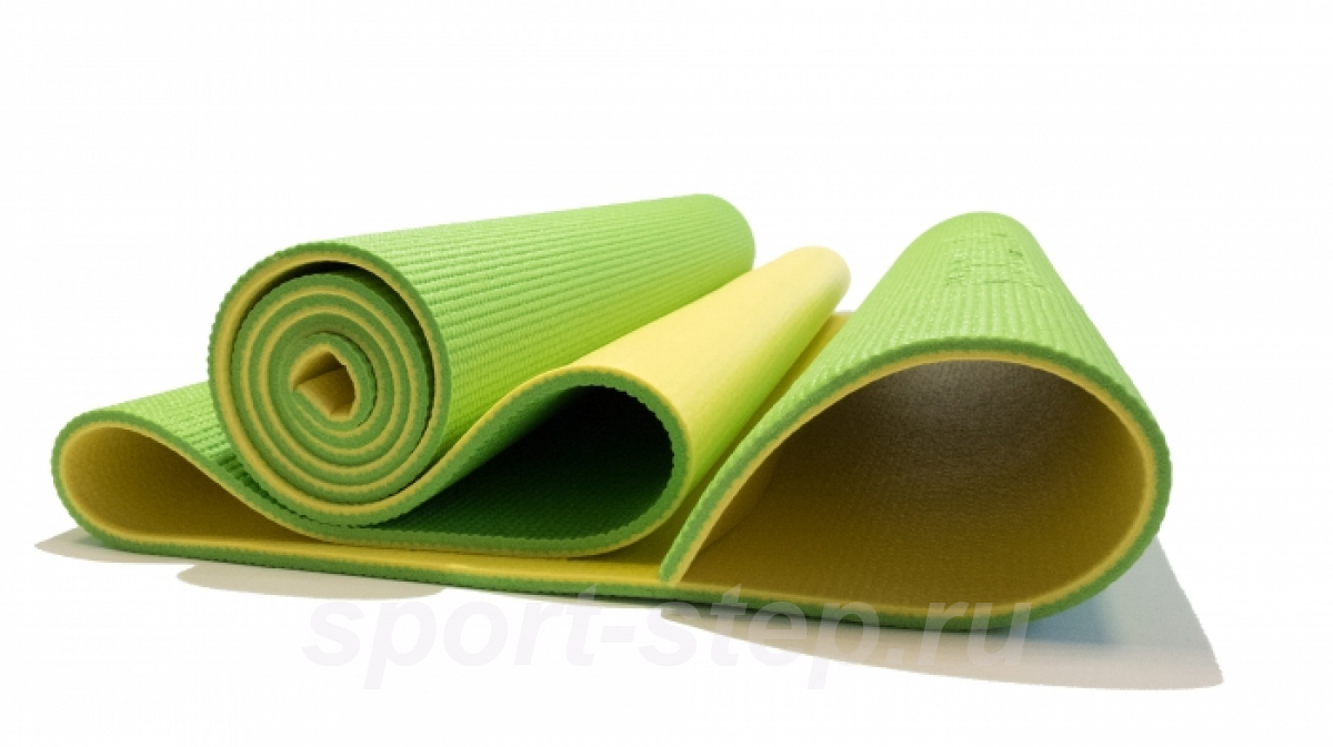 Коврик для фитнеса Banana Lime Original FitTools FT-YGM06S-BANANALIME