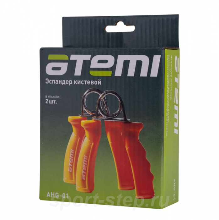 Эспандер кистевой Atemi, AHG01, жесткие ручки, 2 шт