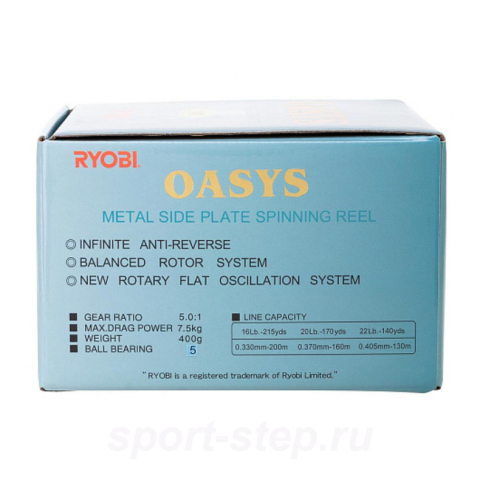 Катушка Oasys 5000 Ryobi