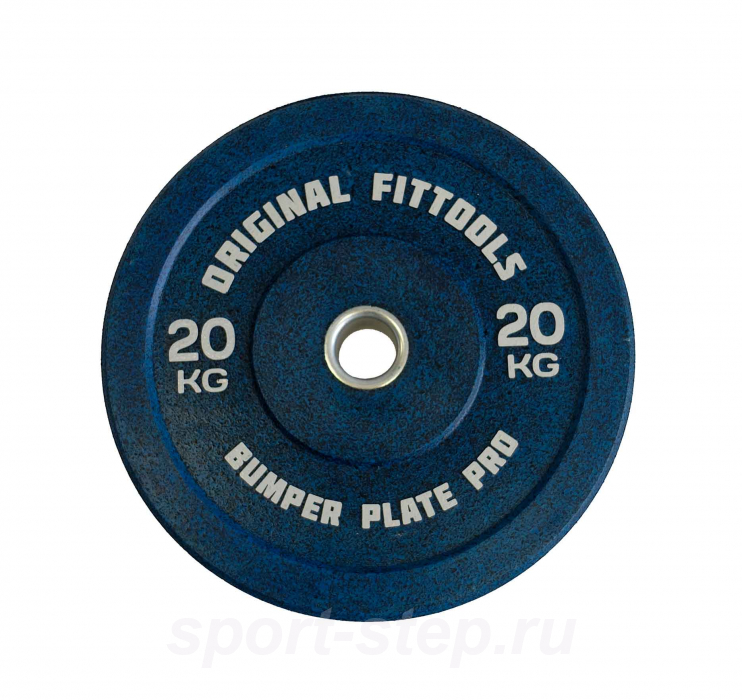 Диск бамперный 20 кг Original FitTools FT-BPBL-20