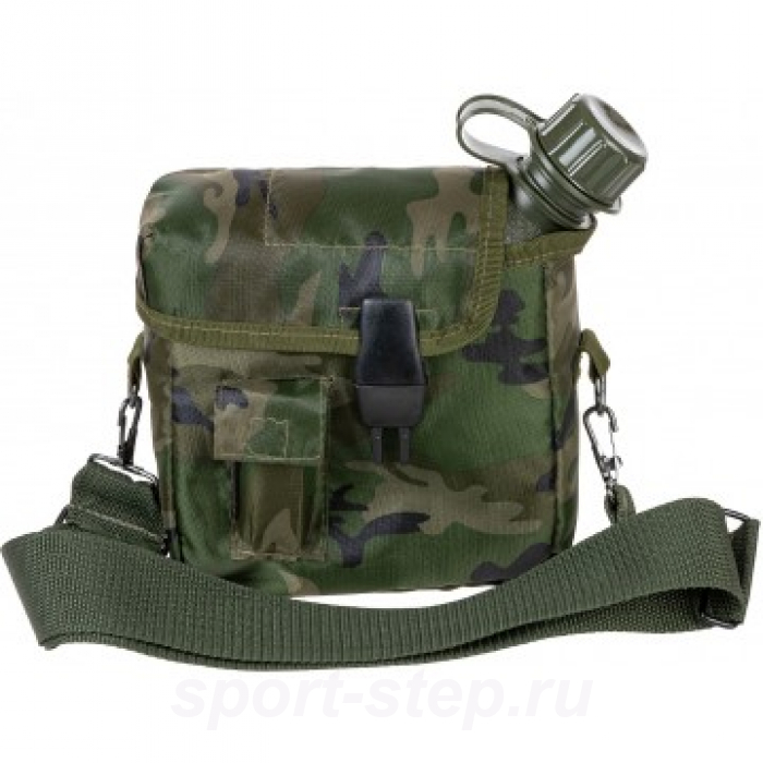 Фляжка №2 армейская в чехле (HS-NP 020011-02) Helios