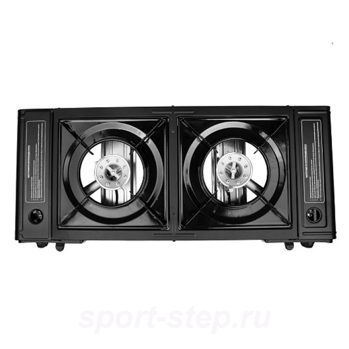 Плита газовая портативная двухконфорочная (HS-BDZ-2X155) Helios