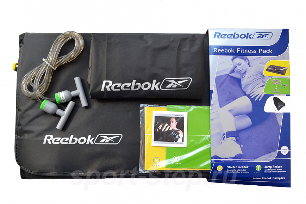Комплект аксессуаров для аэробики (коврик, сумка, скакалка) Reebok RE-10025
