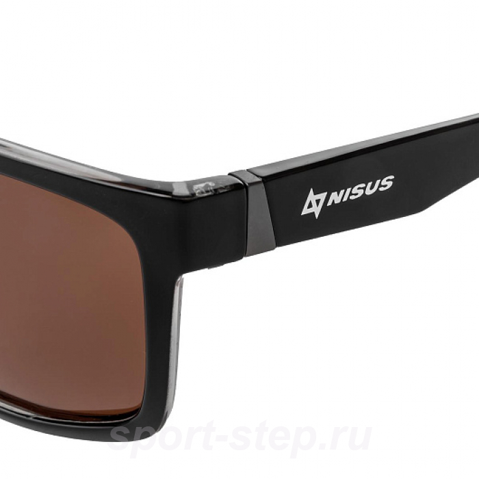 Очки поляризационные в жест.чехле (коричневый) (N-OP-LZ0308-C) Nisus