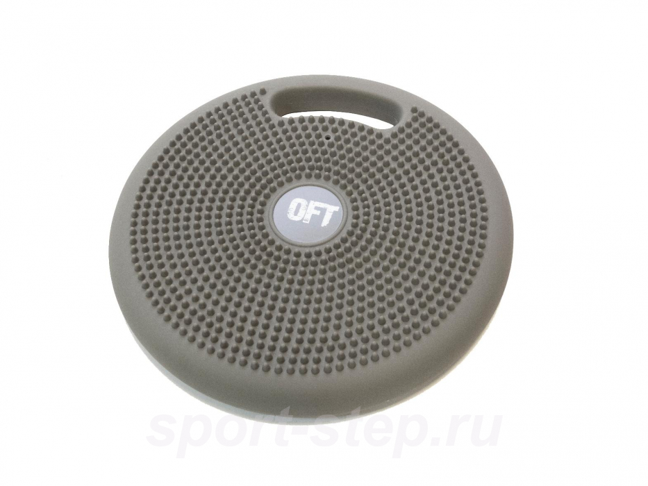 Массажно-балансировочная подушка с ручкой OFT FT-BPDHL (GREY)