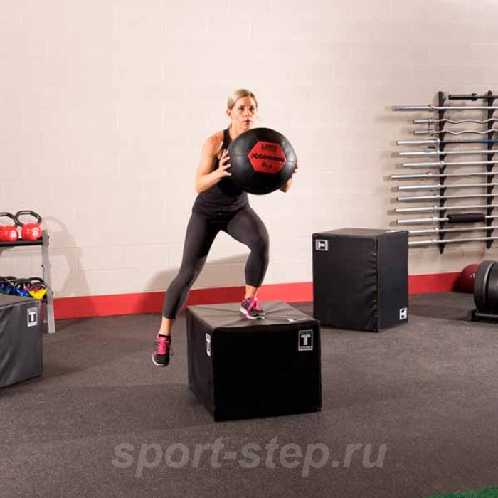 Тренировочный мяч мягкий Wall Ball 5,4 кг (12lb) Body-Solid BSTSMB12