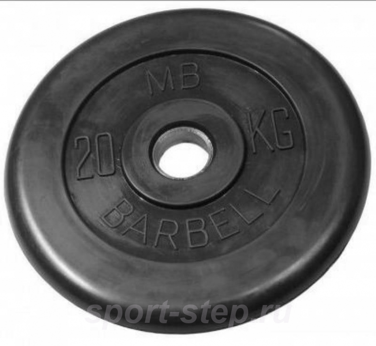 Barbell Олимпийский диск 20 кг 51 мм MB-PltB51-20