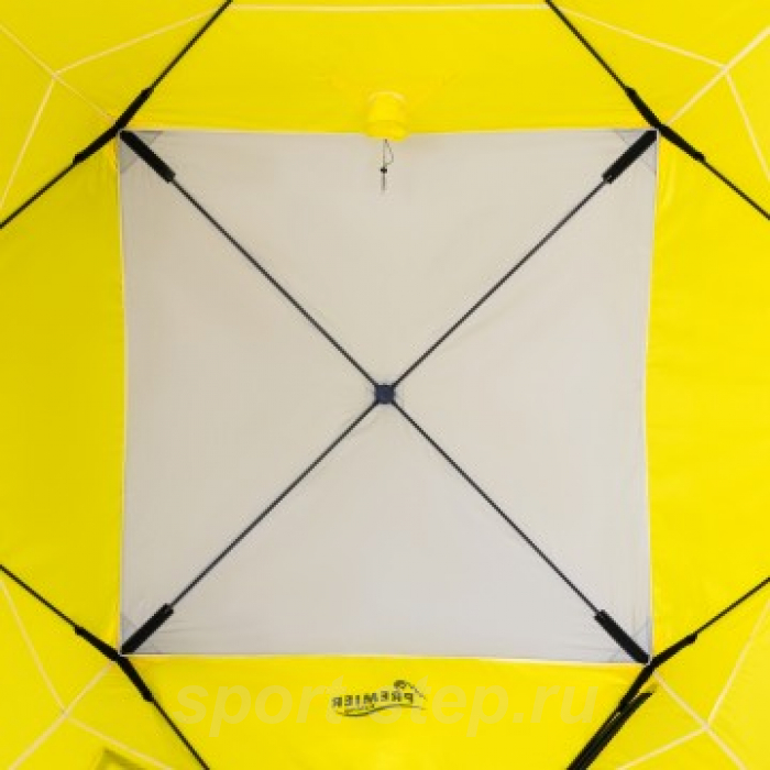 Палатка зимняя PIRAMIDA 2,0х2,0 yellow/gray PREMIER (PR-ISP-200YG)
