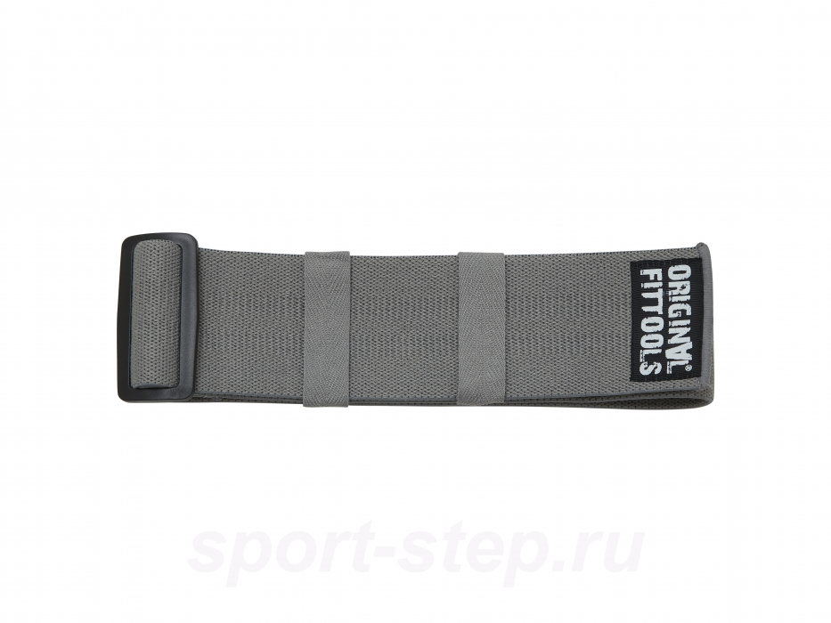 Мини-эспандер регулируемый серый Original FitTools FT-HIPBND-GY