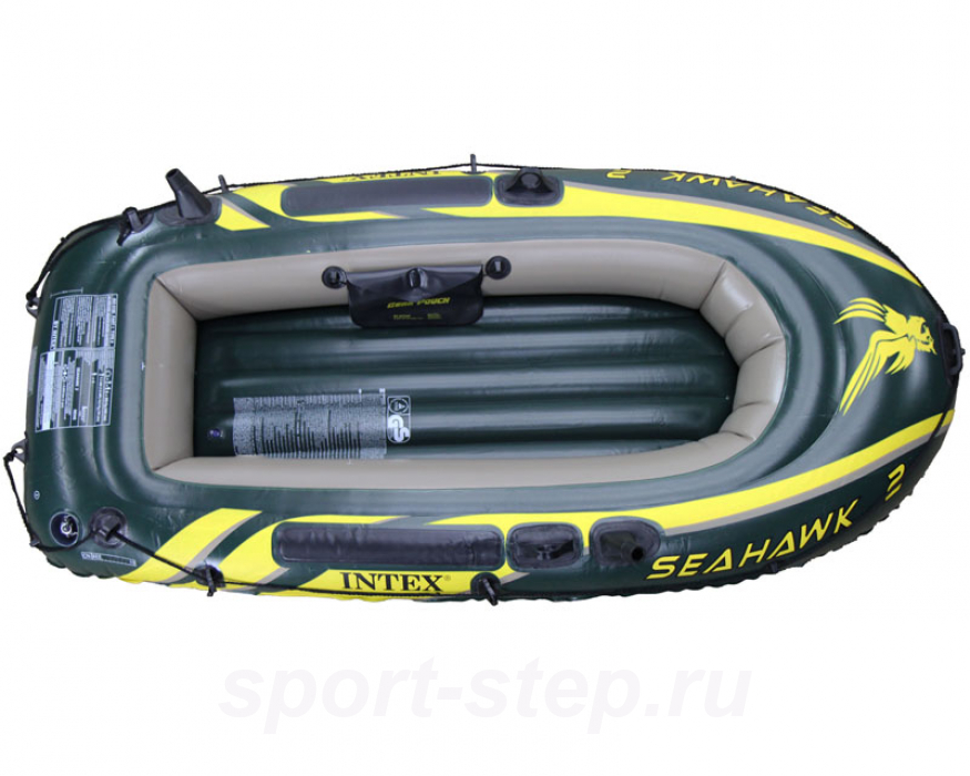 Надувная лодка Intex 68347 NP/EP Seahawk 2 Set