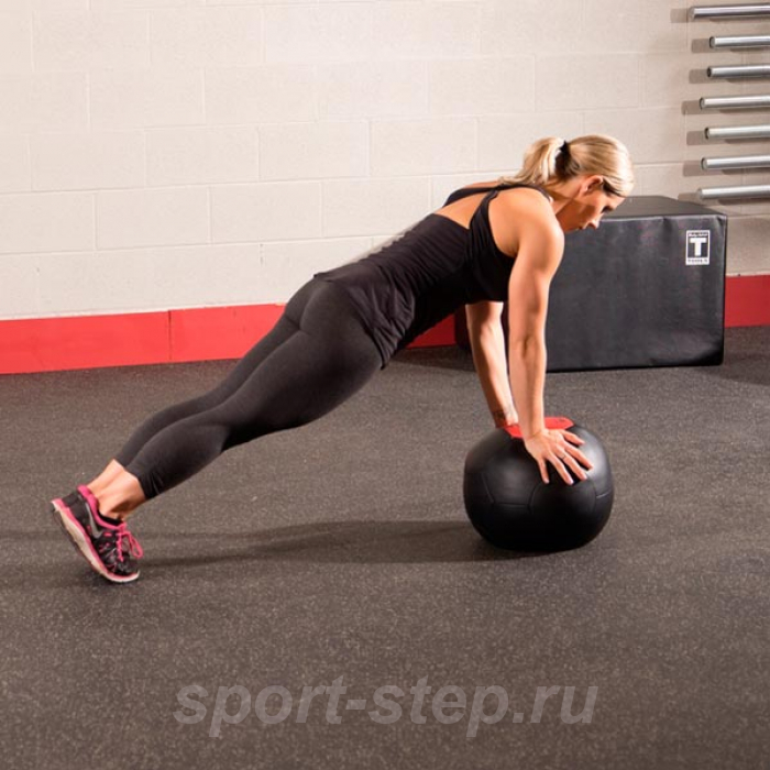 Тренировочный мяч мягкий Wall Ball 9,1 кг (20lb) Body-Solid BSTSMB20