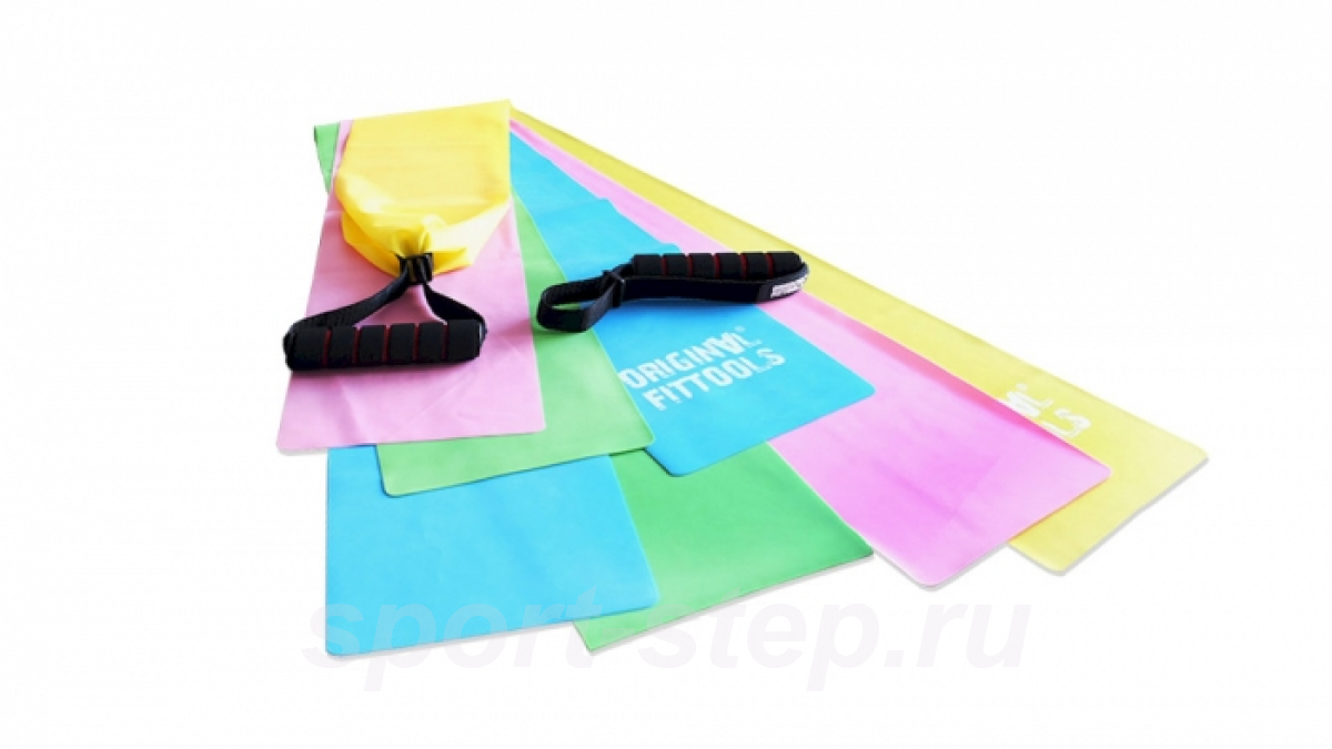 Комплект рукояток для латексных эспандерных лент Fitness Tools FT-SLH-P