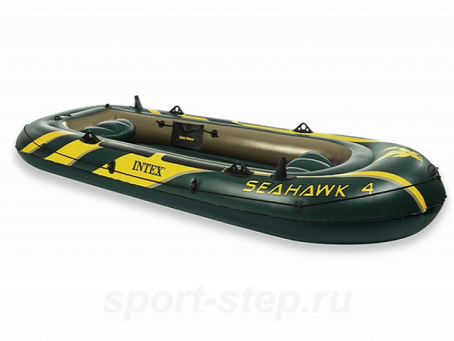 Надувная лодка Intex Seahawk Boat 4 Sport Series 68350 NP/EP