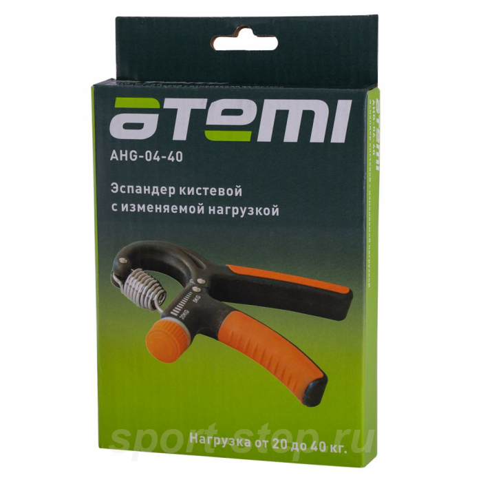 Эспандер кистевой Atemi, AHG0440, 20-40 кг, 1 шт