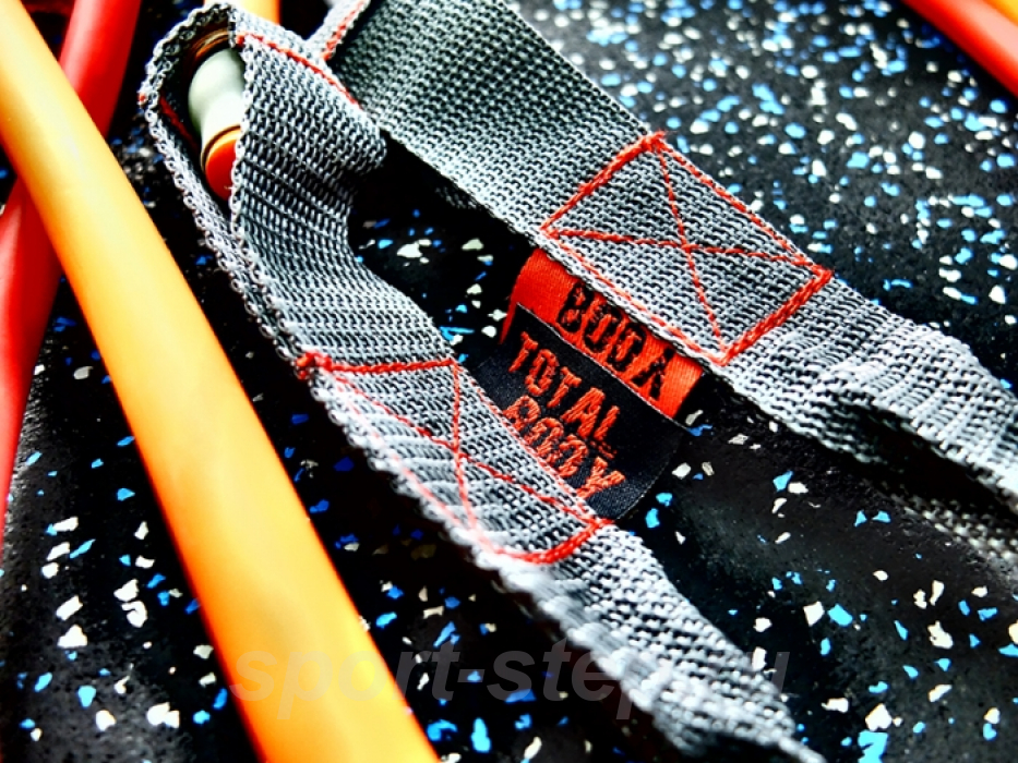 Эспандер трубчатый Total Body (латекс) красный 6,8 кг FT-LTX-15LB