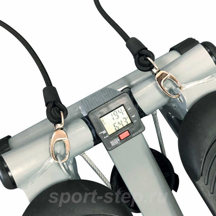 Мини-степпер поворотный c эспандерами ROYAL Fitness, арт. MSG-S3032