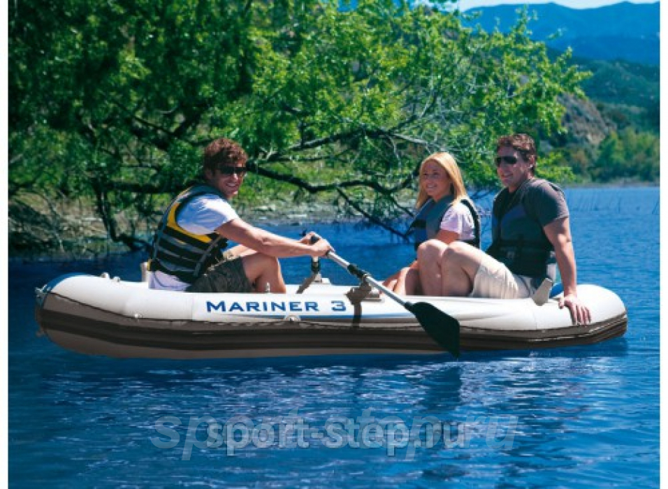 Надувная лодка Intex Mariner 3 Boat Set Proffesional Series 68378
