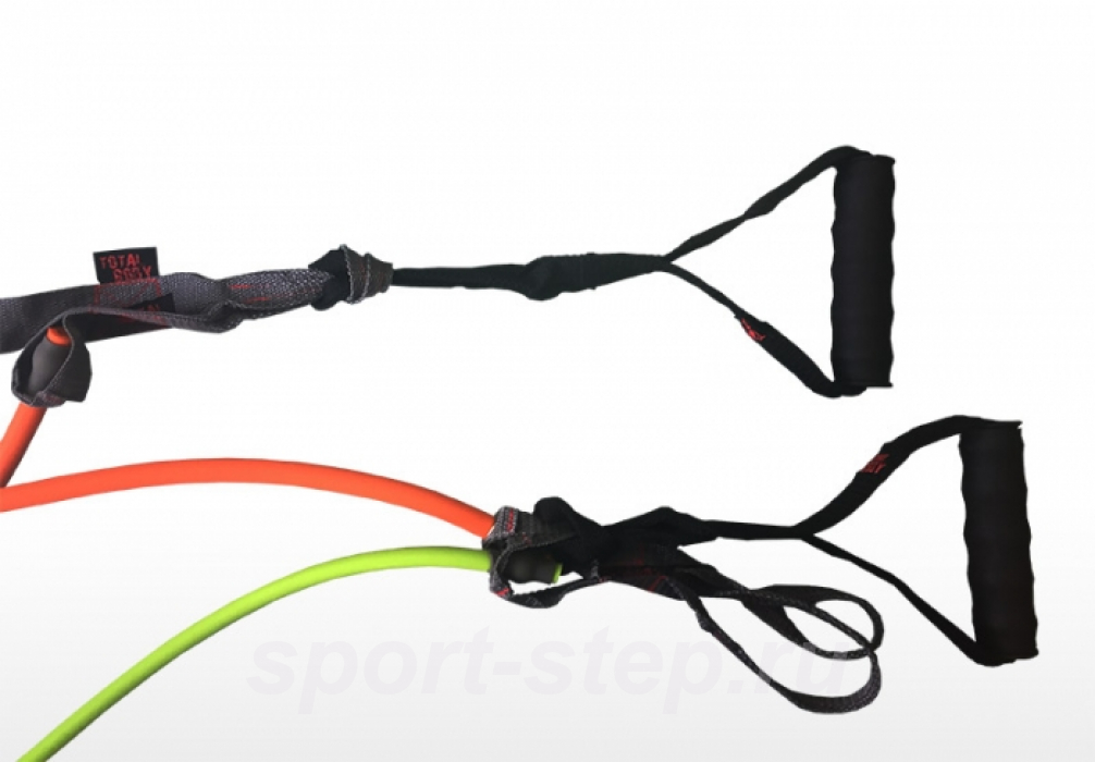 Набор аксессуаров для эспандеров (рукоятки, якорь, сумка) Fitness Tools FT-LTX-SET