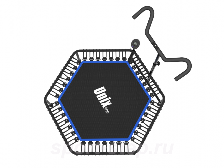 Батут UNIX line FITNESS Blue PRO (130 cm)