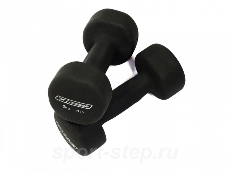 Гантели Reebok 5 кг пара RE-10055