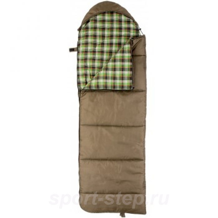 Спальный мешок Beluha wide 220*90 (200 гр/м.кв) хаки (термофайбер/шерсть) Helios