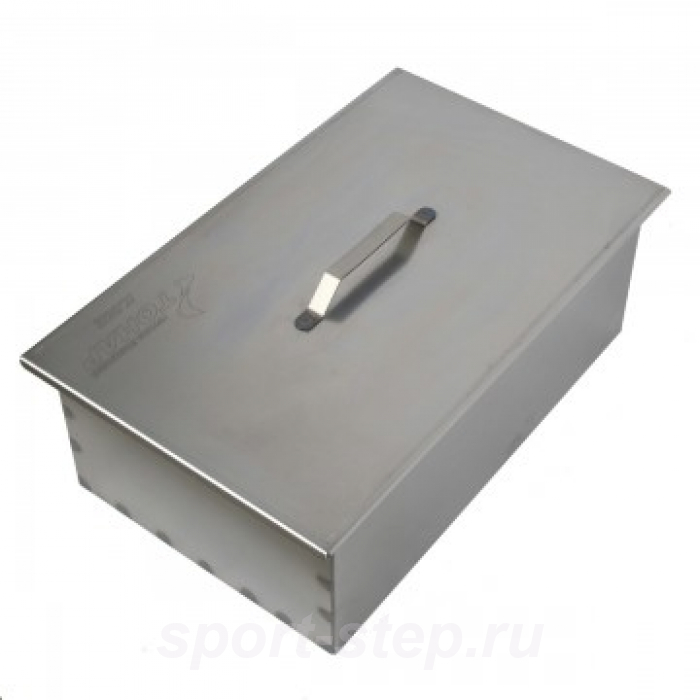 Коптильня двухъярусная с поддоном для сбора жира 450х280х170 (сталь 1,5 мм) Тонар (К-002)