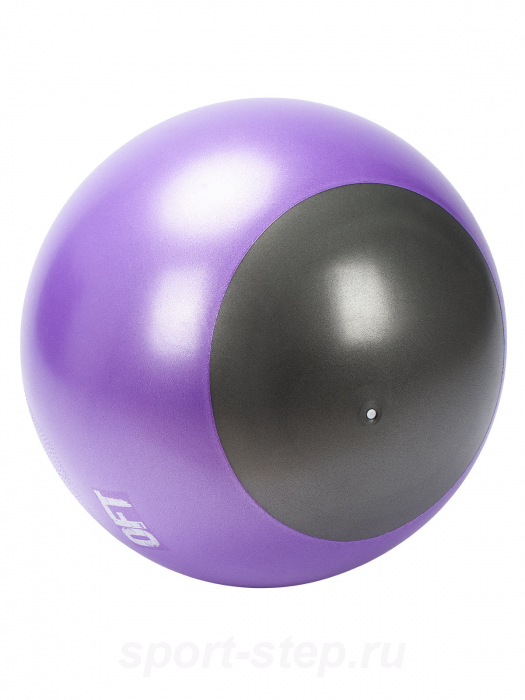 Мяч гимнастический 65 см профессиональный двухцветный Original FitTools FT-GTTPRO-65