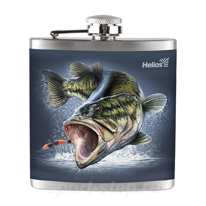 Фляжка Рыба 210 мл (HS-F-F-A20-1) Helios