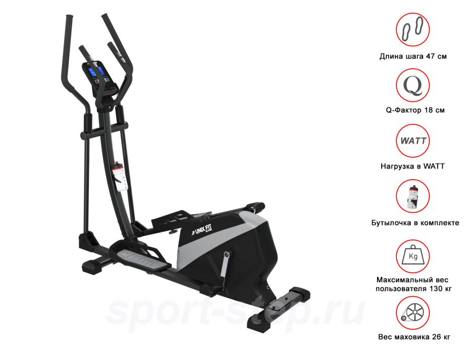 Эллиптический эргометр UNIXFIT SL-470E