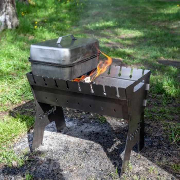 Мангал разборный Трофей (2мм, сумка) T-MT-02С