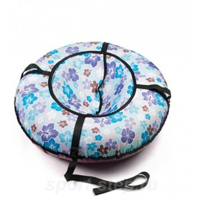 Санки-ватрушка Вихрь Оксфорд принты 100 см с камерой