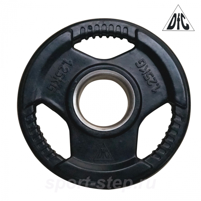 Диск обрезиненный DFC, чёрный, 51 мм, 1,25кг WP015-51-1,25