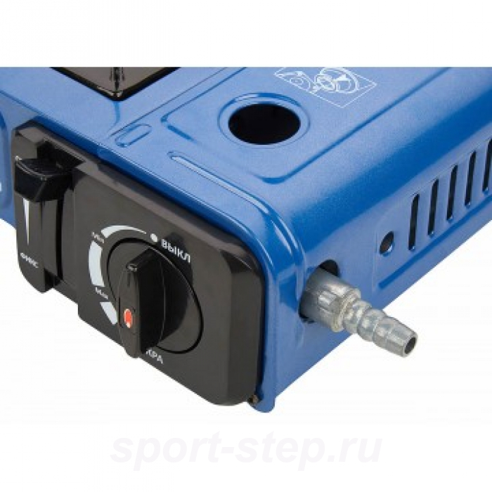 Плита газовая портативная в кейсе CAMPING GURU PLUS с переходником (TS-233)
