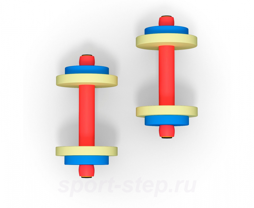 Гантели детские DFC (комплект 2 шт) VT-2009