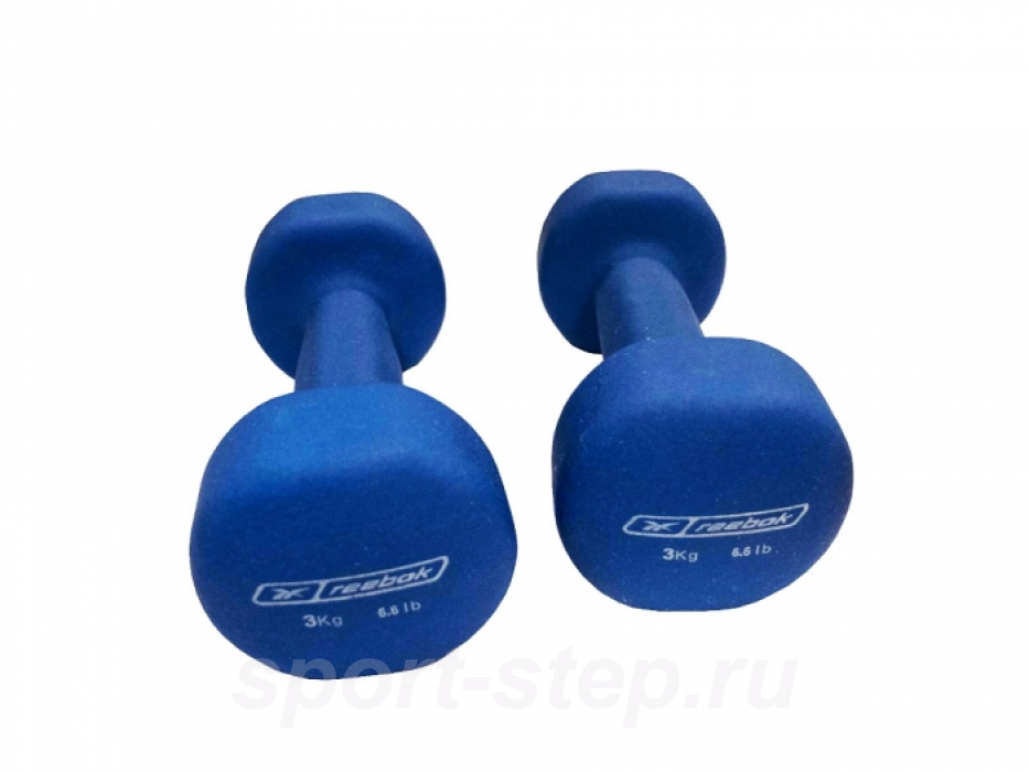 Гантели Reebok 3 кг пара RE-10053