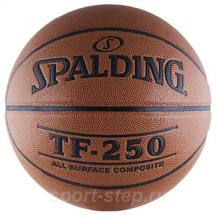 74-532Z Мяч Spalding б/б проф. TF-250 ALL SURF, композитная кожа (полиуретан), размер 6